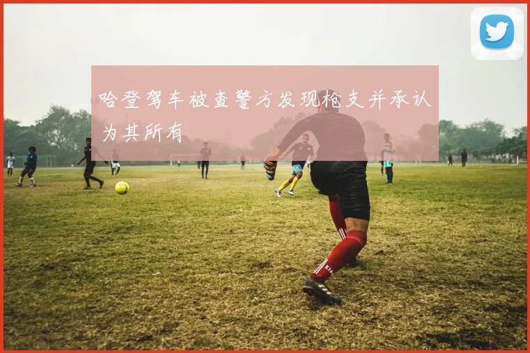 哈登驾车被查警方发现枪支并承认为其所有